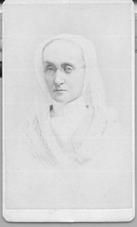 SA0051 - Studio portrait. Identified on reverse. To Sister Anna Dodgson.
